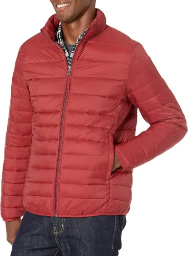 Vista 9 de Amazon Essentials Chaqueta acolchada ligera y resistente al agua para hombre (disponible en tallas grandes y altas)