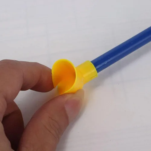 Vista 4 de esowemsn 10 uds Sucker Flecha de repuesto de plástico de ventosa flechas de repuesto para deportes al aire libre Disparo con punta de goma