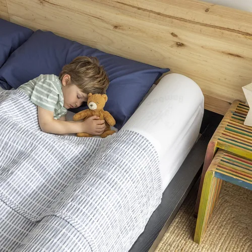 Vista 10 de BANBALOO Paquete de 2 parachoques de cama para niños pequeños de 53 pulgadas Rieles de espuma para camas Queen, King, Twin, Full Size Barrera