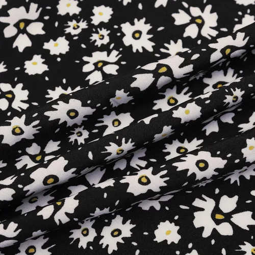 Vista 8 de Dresses for Women 2022 Elegant Floral Sexy White Sundresses Beach Boho Casual Flower Dresses