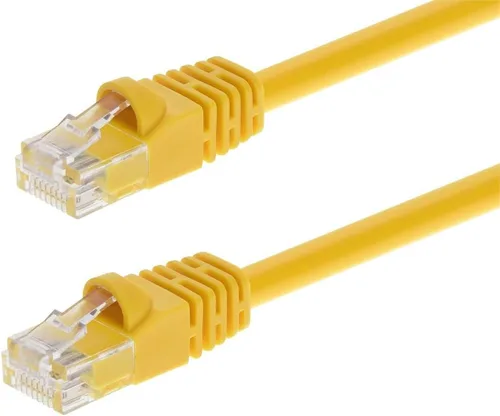 Vista 9 de 0.5FT 24AWG Cat5e 350MHz UTP Cable de red Ethernet de cobre desnudo - Negro