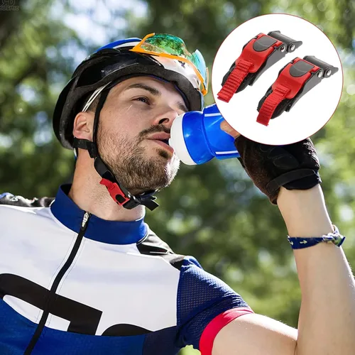 Vista 5 de iplusmile Kit de hebilla de correa de barbilla de liberación rápida para casco de motocicleta, reemplazo de hebilla de casco de metal para ajuste