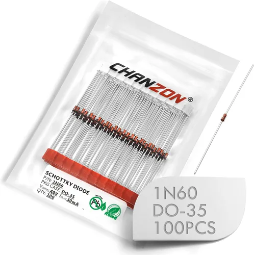 Vista 31 de Paquete de 20 unidades Chanzon SR3200 (S3200) diodos rectificadores de barrera Schottky 3A 200V DO-201AD (DO-27) axial 3 amperios 200 voltios