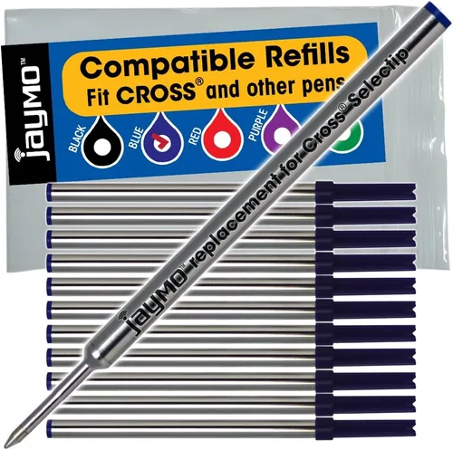 Vista 14 de Repuesto para Cross Selectip 8523 - Recambio de bolígrafo de gel - 6 negro