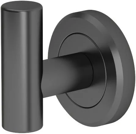 Vista 12 de Gatco 4235 Latitude II, gancho para bata, latón cepillado/montaje en pared de 2.25 pulgadas de ancho, gancho para toallas