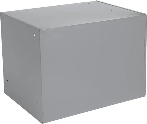 Vista 2 de Global Industrial Durham - Estante de acero con compartimentos, 20 pulgadas