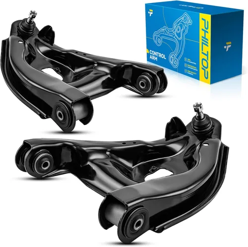 Vista 202 de PHILTOP Kit de suspensión delantera brazo de control inferior con rótula y barra estabilizadora, enlace final compatible con Chevrolet Captiva