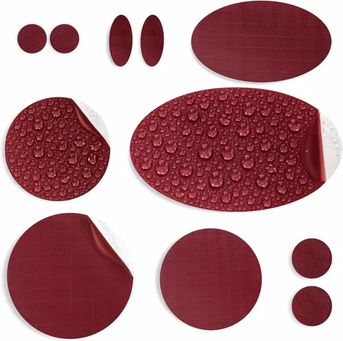 Vista 19 de aZengear Parches de reparación para chaquetas, tienda de campaña, puntera de zapatos, colchón de aire, inflables, equipo de PVC, impermeable