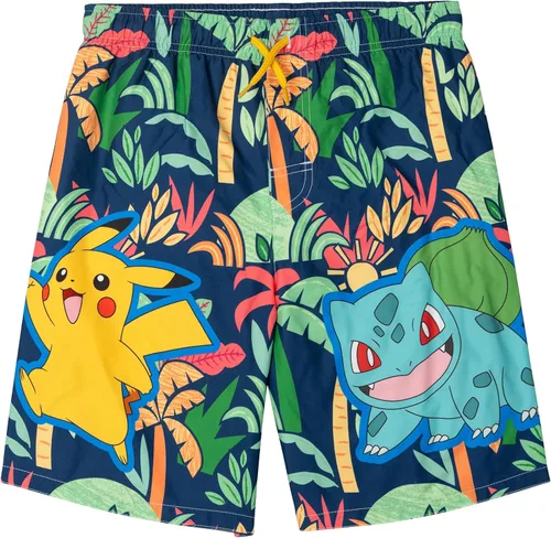 Vista 7 de Traje de baño Pokemon UPF 50+ para niños pequeños a niños grandes (4T - 14-16)