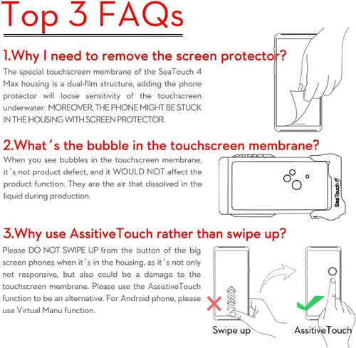 Vista 7 de DIVEVOLK Funda para teléfono de buceo compatible con iPhone 12/12 Pro/12 Pro Max/13/13 Pro/13 Pro Max/14/14 Pro/14 Pro Max/15/15 Pro/15 Pro Max