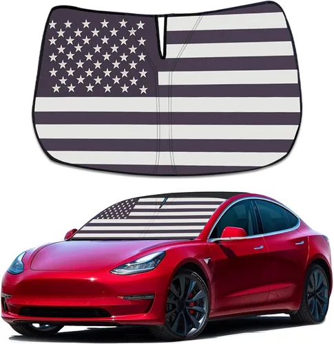 Vista 12 de Parasol para parabrisas mejorado para Toyota Tundra 2007-2021, visera plegable para parabrisas que bloquea los rayos UV