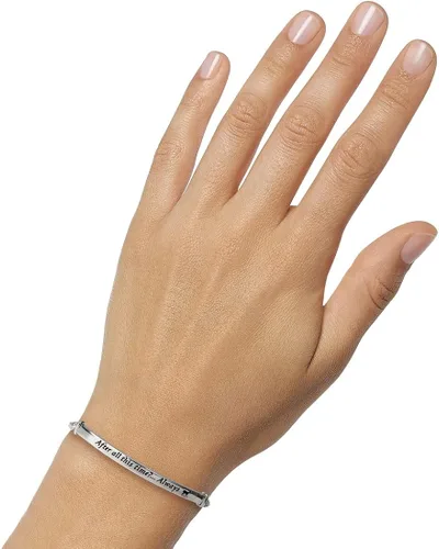 Vista 4 de Harry Potter Womens Bar Lariat Bracelet Silver Plated Gold Plated 85