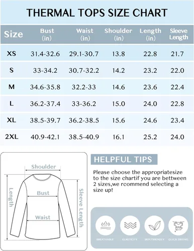 Vista 5 de Ropa interior térmica de manga larga para mujer, camiseta ligera de compresión para mujer, ropa de invierno