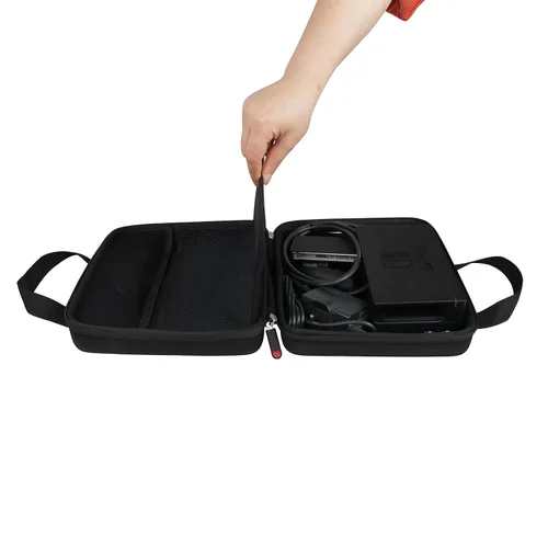 Vista 4 de Hermitshell Hard EVA Travel Black Case Fits Nintendo Switch System