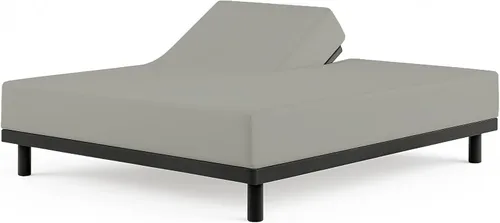 Vista 43 de Cottingon Sábana bajera ajustable para cuna: 1 unidad, 33x75 pulgadas, gris oscuro, 100% microfibra, bolsillo profundo, suave y lujosa, fácil cuidado