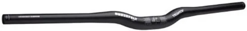 Vista 3 de TruVativ Hussefelt - Manillar elevador de 27.559 x 1.575 in, aluminio cuesta abajo y freeride, abrazadera de 1.252 in, 9 barridos traseros, negro