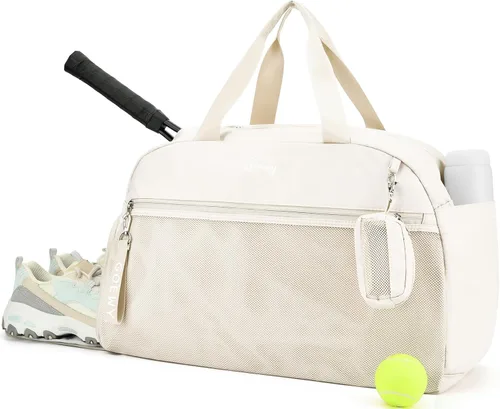 Gym Bag for Women Sport Duffel Bag for Men with Shoes Compartment Travel Duffle Bags with Wet Pocket School Yoga Football Basketball Lightweight