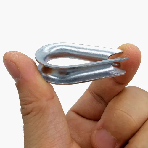 Vista 2 de Vafon M6 acero galvanizado 1/4 "diámetro cable de cuerda de alambre 0.236 in dedales aparejo 20PCS