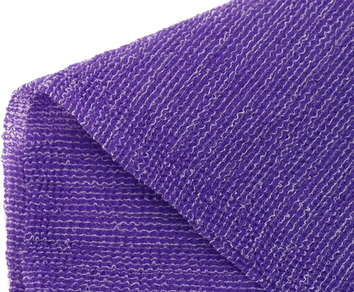 Vista 6 de Toalla exfoliante extra áspera [fabricada en Japón] Toalla exfoliante con textura especial que hace espuma esponjosa, limpiador de espalda