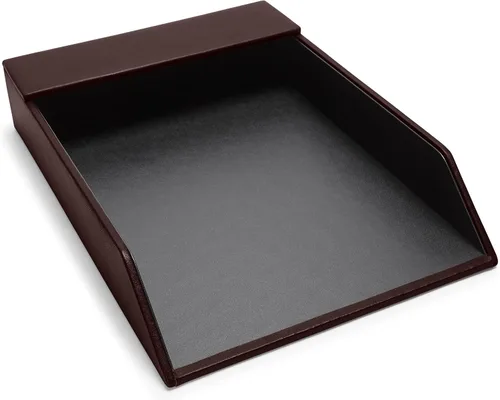 Vista 5 de Leatherology Soporte para bloc de notas con bloc de notas de 210 hojas Negro Onyx