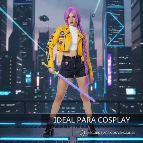 Vista 6 de otaku gear Foam Demon Killer Fantasy Prop Collection para cosplay, exhibición y convención