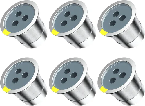 Vista 10 de Filtro de café reutilizable de acero inoxidable compatible con la cafetera Ninja, 4 filtros de café de cono Filtro de café de cesta, Filtros de café