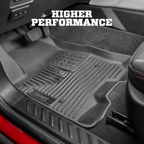 Vista 2 de Husky Liners Revestimiento para piso de asiento delantero y trasero, se adapta a 13-16 Fusion Energi/Titanium