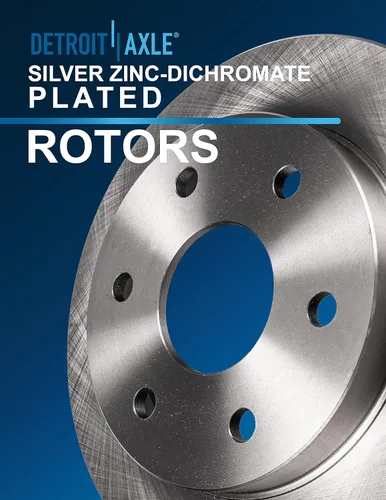 Vista 3 de Detroit Axle - Kit de frenos para Nissan Frontier Xterra Suzuki Equator 2005-2019 2006 2007 2008 2009 2010 2011 2012 2013 2014 2015 2016 2017 2018