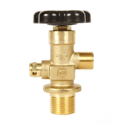 Vista 7 de Nuevo cilindro de CO2 de aluminio de 20 libras con tubo de sifón y mango con válvula CGA320 instalada