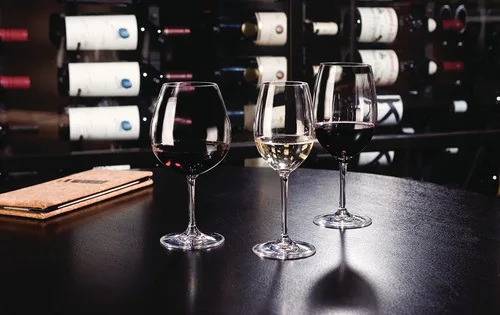 Vista 10 de Carlisle FoodService Products Alibi - Copa de vino transparente para restaurantes, catering, cocinas, plástico, 20 onzas, transparente