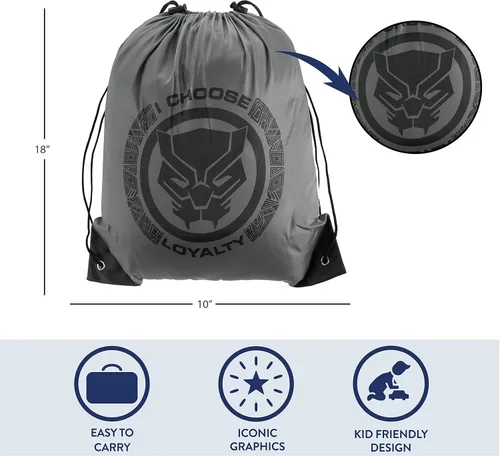 Vista 4 de Idea Nuova Bolsa de transporte con cordón de 2 piezas con bolsa de dormir