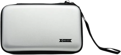 Vista 4 de BEADY Carrying Case for Nintendo NEW3DS XL, NEW3DS LL, 3DS XL, 3DS LL Storage case Console Storage case Silver Gray