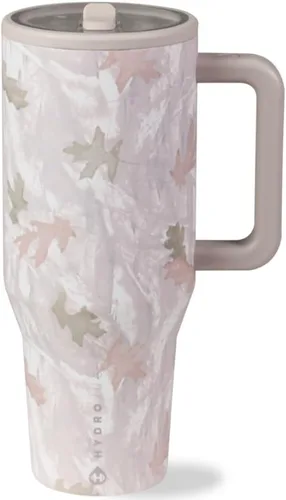 Vista 15 de HydroJug Traveler - Botella de agua de 40 onzas con asa y popote abatible, cabe en el soporte para tazas, vaso resistente a fugas, reutilizable