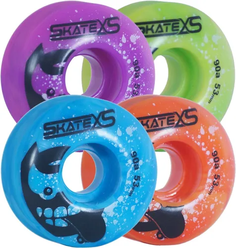 Vista 2 de Monopatín personalizado SkateXS para principiantes de unicornio para niñas