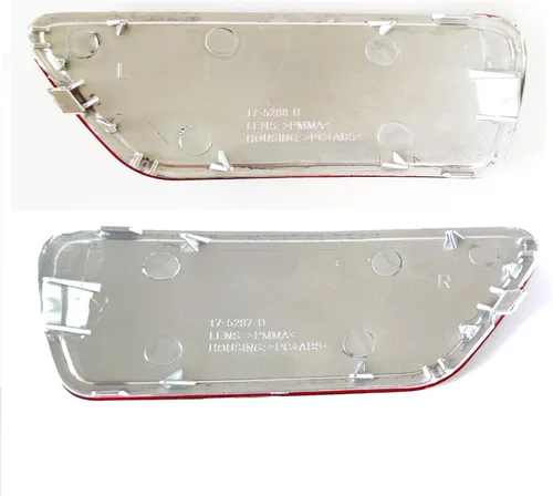 Vista 5 de 57010720AC, 57010721AC Reflectores de parachoques trasero izquierdo y derecho compatibles con Jeep Grand Cherokee 2011-2021, Jeep Compass 2011-2017