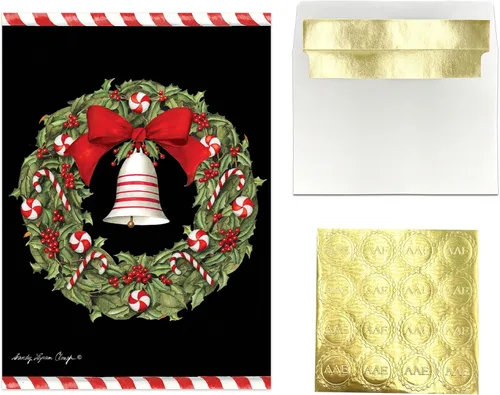Vista 47 de African American Expressions - Juego de tarjetas navideñas en relieve en caja - Diseños de temporada inspiradores - Juego de 15 (5x7) tarjetas