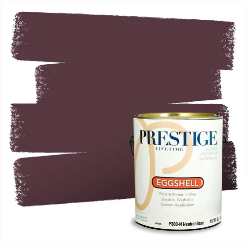 Vista 775 de Prestige Paints Pintura exterior e imprimación en uno, 1 galón, plano, coincidencia comparable de Valspar* Amber Rose*