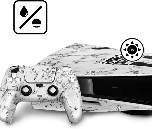 Vista 5 de Head Case Designs Calcomanía de vinilo con licencia oficial de Harry Potter Hedwig Owl para placa frontal de videojuegos, compatible con consola