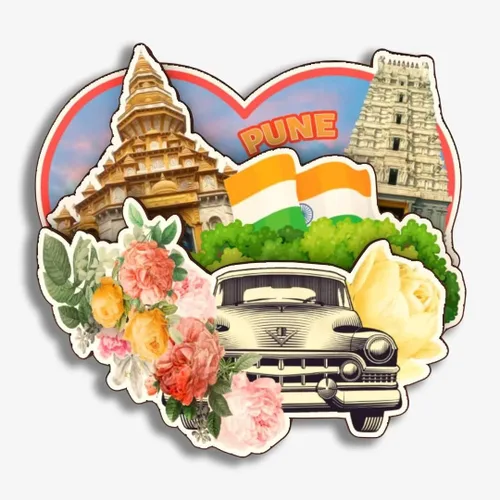 Vista 22 de Jaipur India - Imán de nevera de madera 3D de madera hecha a mano para viajes, recuerdos de la ciudad, imán para nevera, decoración del hogar