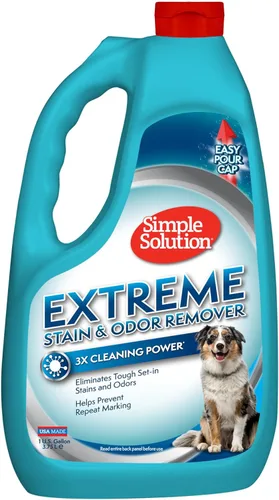 Vista 13 de Simple Solution - Eliminador de manchas y olores para mascotas, desodorante para alfombras, eliminador de olores de mascotas con enzimas