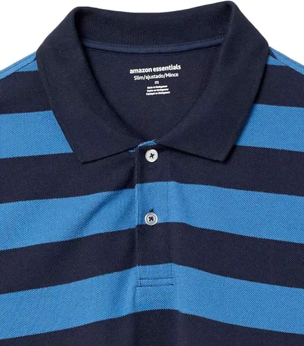 Vista 6 de Tienda Essentials Men's Slim-Fit Cotton Pique Polo Shirt