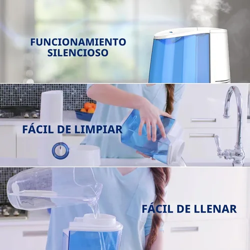 Vista 5 de Humidificador Vicks, de rocío cálido con apagado automático., V745A/V745-JUV, gris, 1, 1