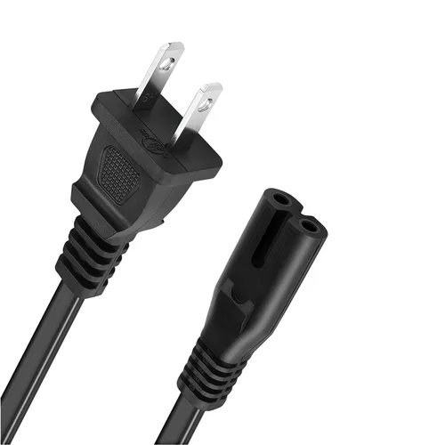 TPLTECH Cable de alimentación de CA compatible con Xbox Series S/Series X, Xbox One S/X, PS5/PS4/PS3 Slim, reemplazo de cable de alimentación C7 de