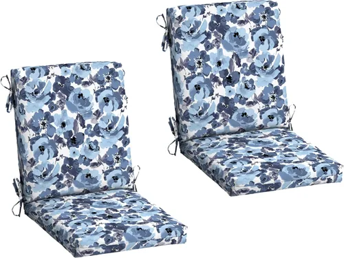 Vista 47 de Arden - Cojín para silla de comedor al aire libre, 20 x 20 pulgadas, resistente a la lluvia y a la decoloración, Salome Tropical