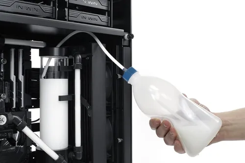 Vista 7 de EK WB EK-CryoFuel - Paquete de refrigerante y botella de llenado para PC, 33.8 fl oz, azul marino