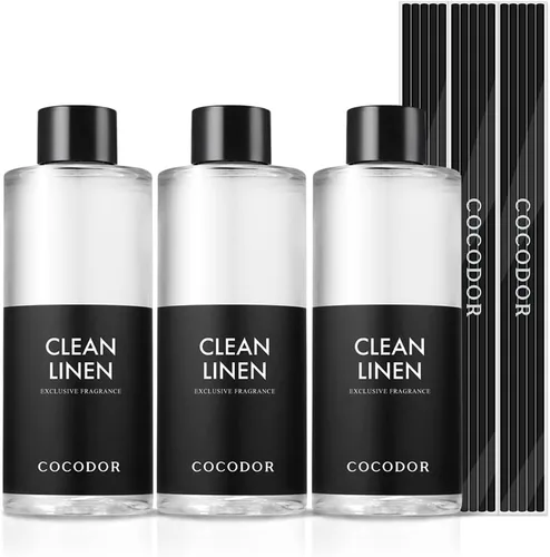 Vista 12 de Cocod'or recarga de aceite para difusor de varillas/brisa de abril/6.7 fl oz/1 unidad/Aromaterapia, fragancia para el hogar, aceites perfumados