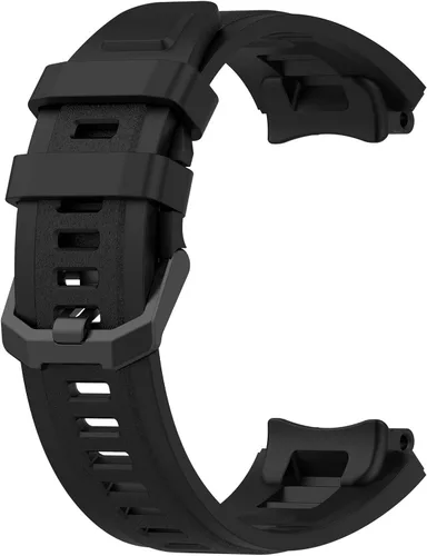 Vista 4 de BabyValley Paquete de 4 correas de reloj compatibles con Amazfit T-Rex 2, correas de repuesto ajustables de silicona suave para reloj inteligente