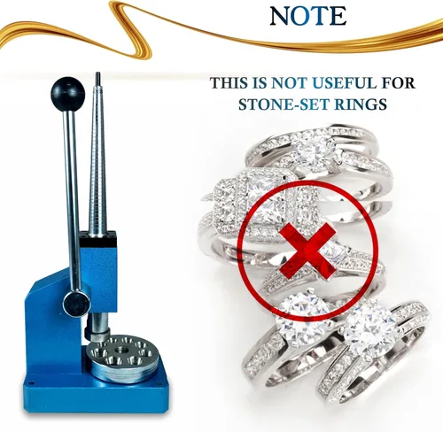 Vista 7 de Herramienta de ajuste de tamaño reductor y ampliador de anillo Máquina para hacer joyas..