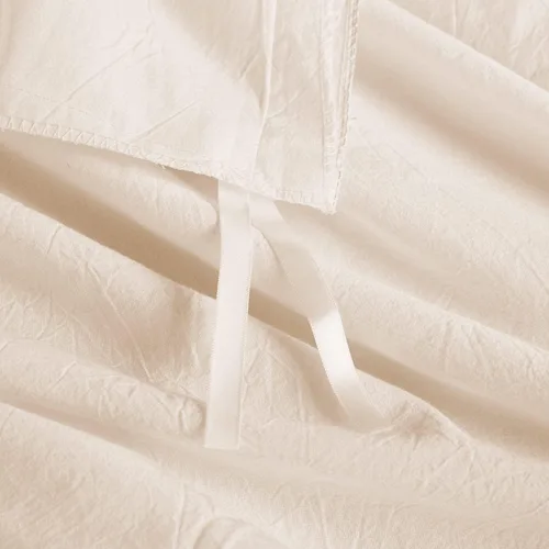 Vista 3 de Juego de funda de edredón para cama individual/individual XL, 1000 hilos de satén de 3 piezas, juego de funda de edredón de calidad de algodón