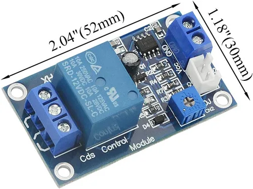 Vista 2 de XINGYHENG 4 unids XH-M131 módulo de control automático de luz 12V relé de control de luz interruptor de luz módulo de resistencia fotosensible